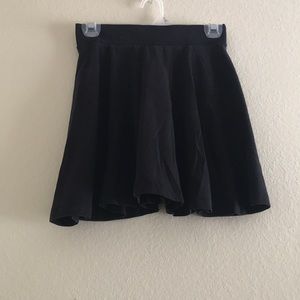 H&M Black Skater Skirt